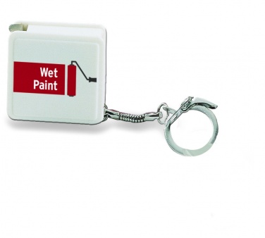 Logo trade advertising products image of: Key ring w/ flexible ruler 1m, Vantaa