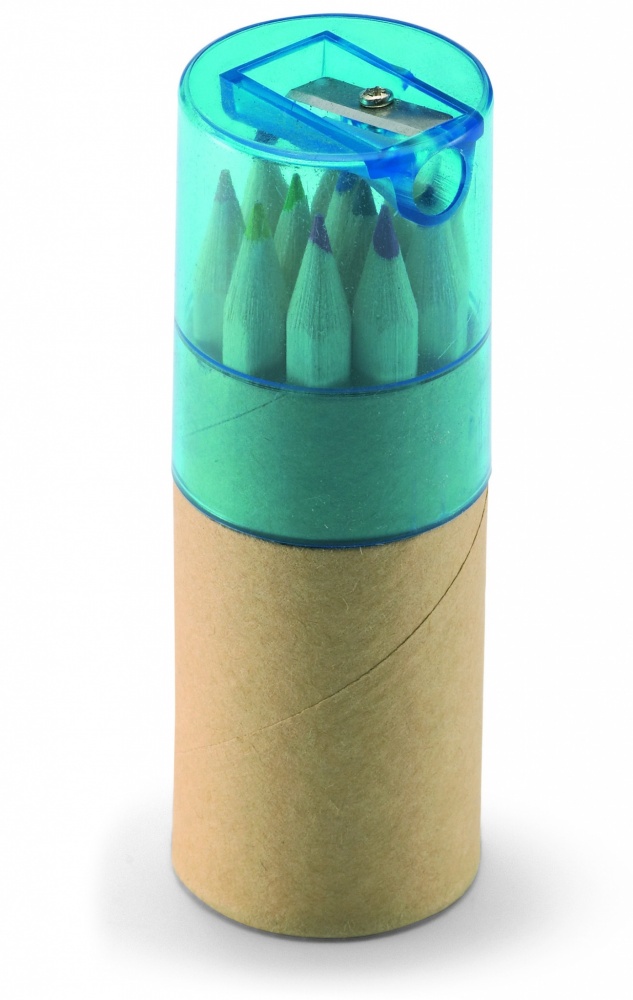 Logo trade promotional products picture of: 12 coloured pencils