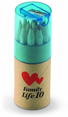 Logo trade promotional product photo of: 12 coloured pencils