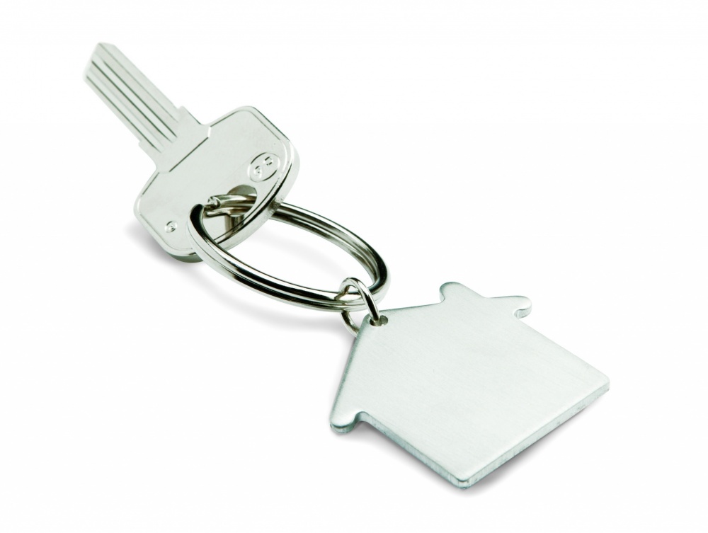 Logotrade promotional gift picture of: Metal key holder house Lahti