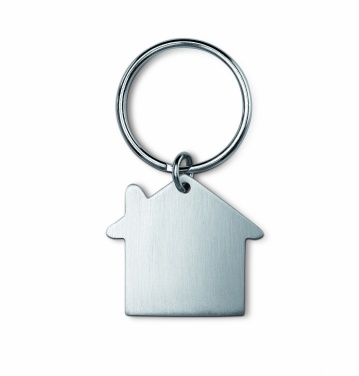 Logo trade promotional giveaways picture of: Metal key holder house Lahti
