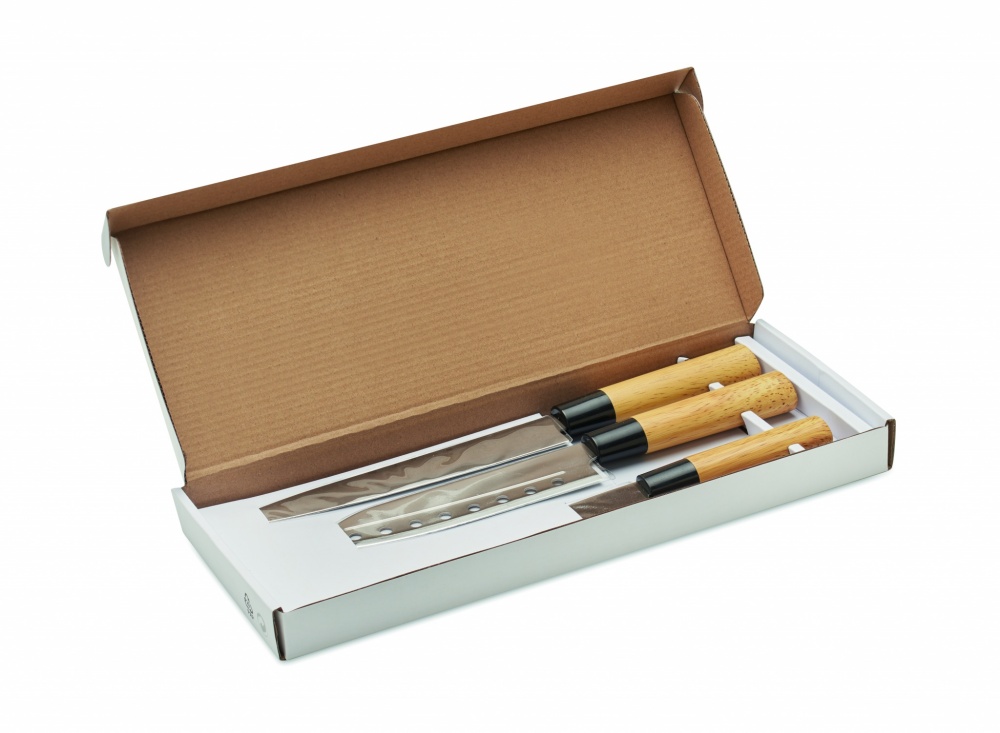 Logo trade promotional items picture of: Japanese style knife set