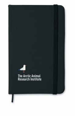 Logo trade promotional merchandise picture of: A6 notebook 96 lined sheets