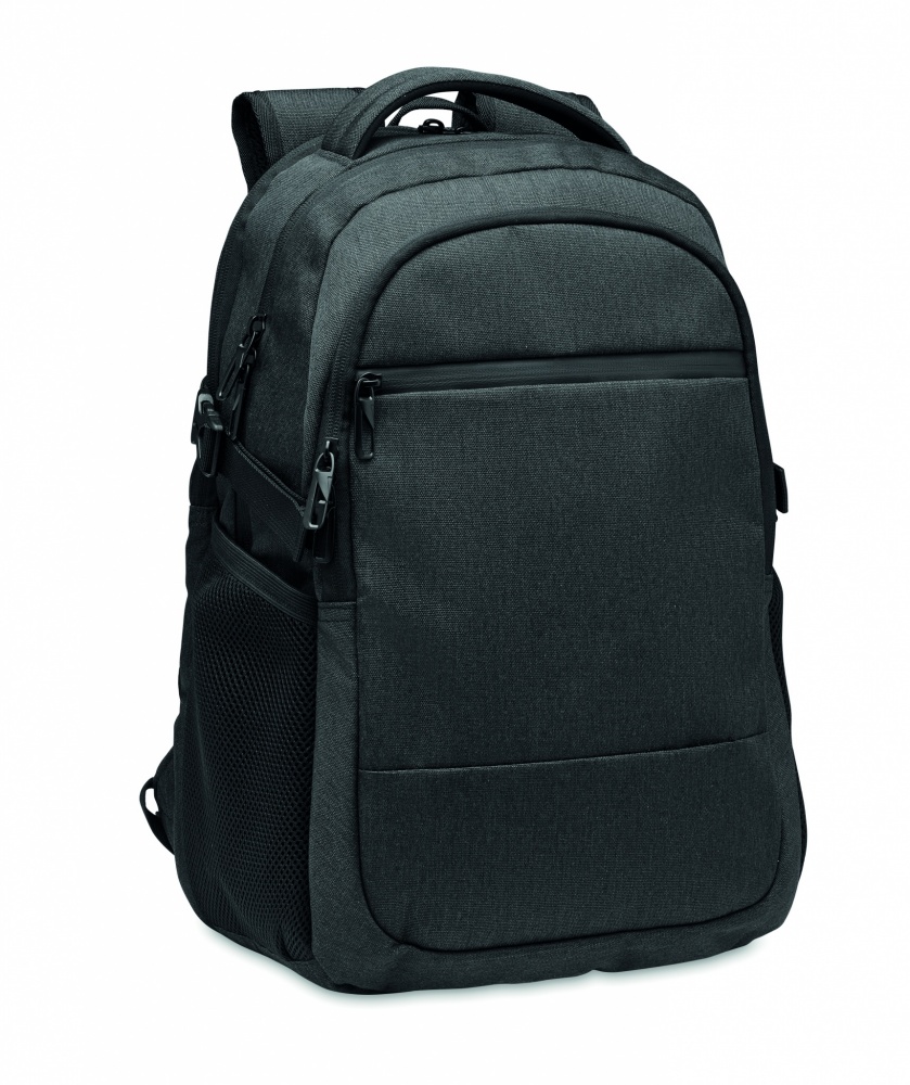 Logo trade promotional products picture of: 600D RPET laptop backpack