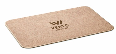 Logo trade promotional products image of: Flax door mat