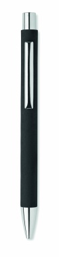 Logo trade promotional merchandise photo of: Recycled paper push ball pen