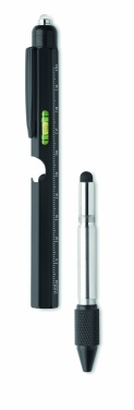 Logotrade promotional product picture of: Spirit level pen with ruler