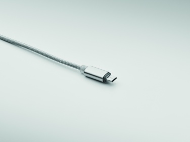 Logo trade promotional product photo of: 2 in 1 long charging cable