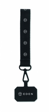 Logotrade promotional giveaway image of: Polyester phone wrist strap