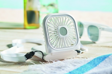 Logo trade promotional giveaway photo of: Portable foldable or desk fan