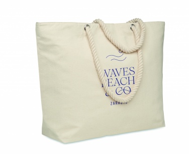 Logo trade advertising product photo of: Beach cooler bag in cotton