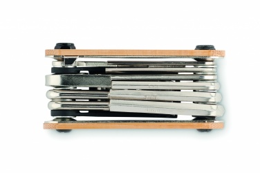 Logotrade promotional gift image of: Multi tool pocket in bamboo