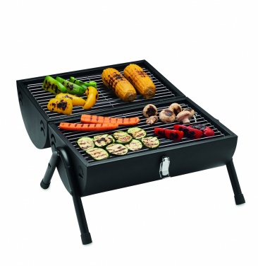 Logo trade promotional giveaway photo of: Portable barbecue with chimney