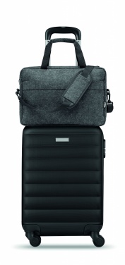 Logotrade promotional product picture of: 15 inch RPET felt laptop bag
