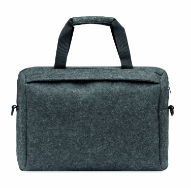 Logo trade advertising product photo of: 15 inch RPET felt laptop bag