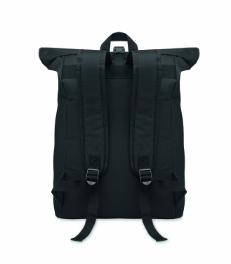 Logotrade business gift image of: 600Dpolyester rolltop backpack