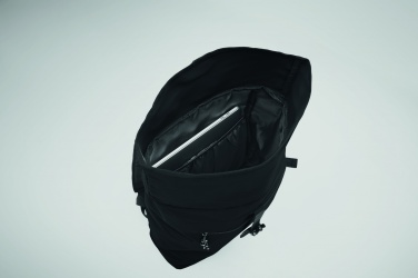 Logo trade promotional giveaways picture of: 600Dpolyester rolltop backpack