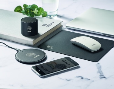 Logotrade promotional giveaway image of: Recycled PU wireless speaker