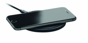 Logo trade promotional products picture of: Recycled 15W Wireless charger