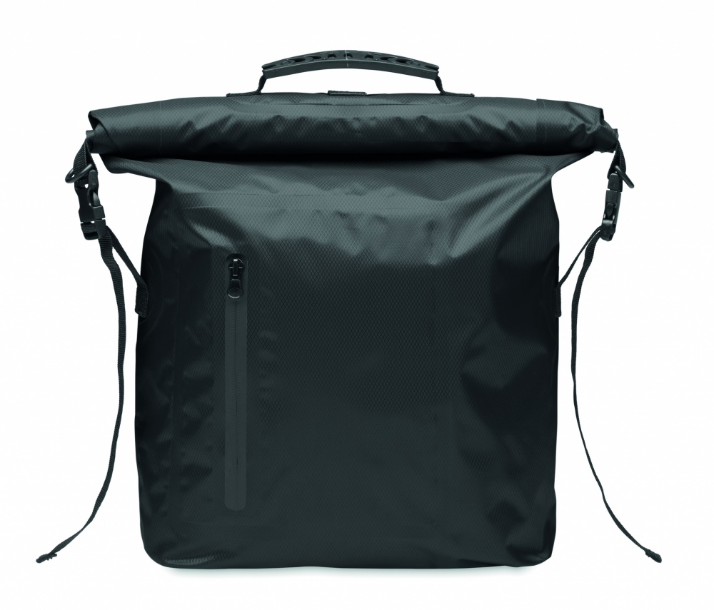 Logo trade promotional items image of: RPET waterproof rolltop bag