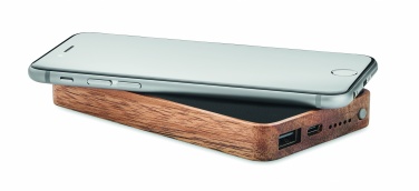 Logotrade promotional giveaway image of: Wireless 4000 mAh Power bank