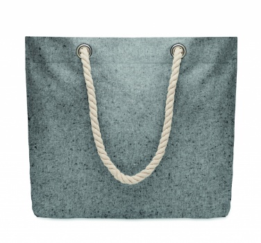 Logo trade promotional merchandise image of: Cord handle beach bag 220gr/m²