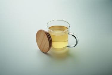 Logo trade promotional merchandise picture of: Double wall borosilicate mug