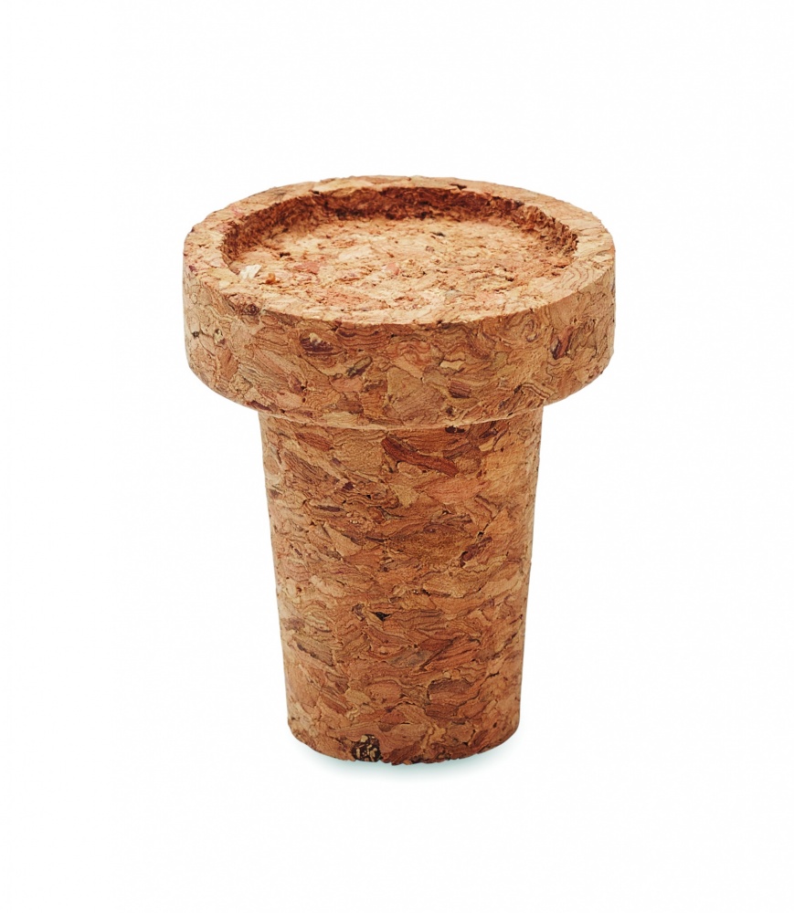 Logo trade promotional items image of: Cork bottle stopper