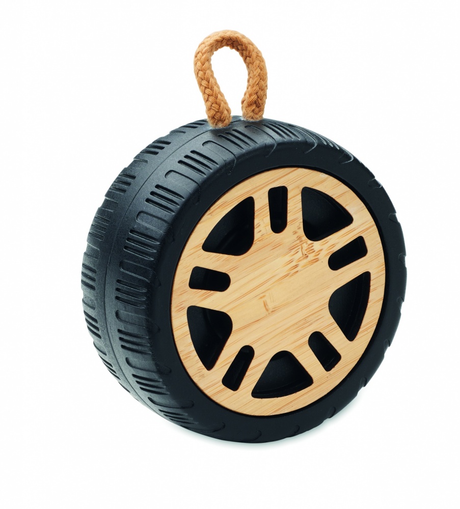 Logo trade promotional products picture of: Wireless speaker tire shaped