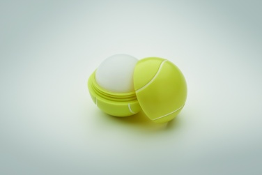 Logotrade promotional merchandise photo of: Lip balm in tennis ball shape
