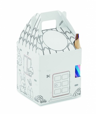 Logo trade business gift photo of: House shaped seeds grow set