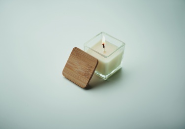 Logotrade promotional product image of: Squared fragranced candle 50gr