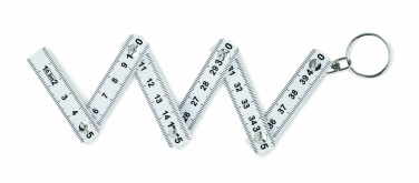 Logotrade corporate gifts photo of: Carpenters ruler key ring 50cm Kotka