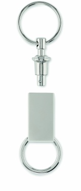 Logotrade promotional giveaway image of: Pull apart split key ring Kajaani