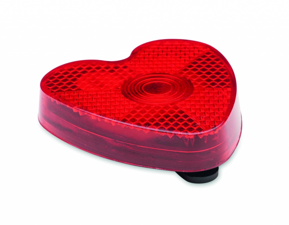 Logotrade promotional merchandise picture of: Heart shaped reflector light