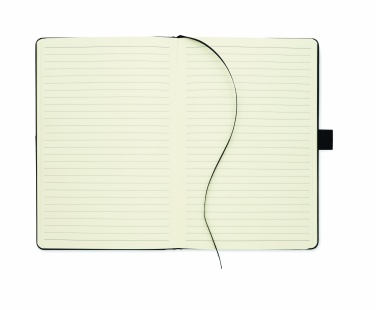 Logo trade promotional product photo of: A5 notebook PU front pocket