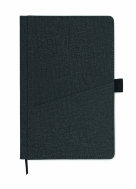 Logotrade promotional item image of: A5 notebook PU front pocket