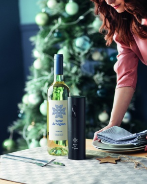 Logo trade promotional merchandise image of: Electric wine bottle opener