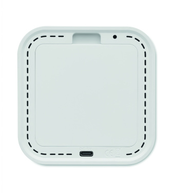 Logotrade promotional giveaways photo of: Recycled ABS/RPET alarm clock Stuttgart