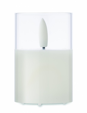 Logotrade promotional gift image of: LED wax candle in glass holder