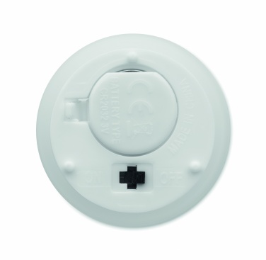 Logo trade promotional merchandise photo of: LED wax candle in glass holder