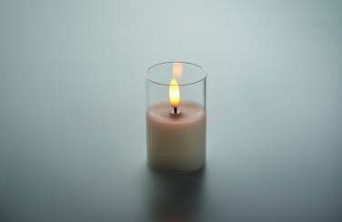 Logotrade corporate gifts photo of: LED wax candle in glass holder