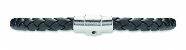Logo trade promotional gifts picture of: Braided faux leather bracelet