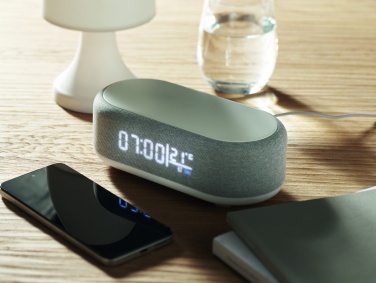 Logo trade promotional merchandise picture of: 15W wireless charging speaker