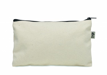 Logo trade corporate gifts image of: Cosmetic bag cotton 340 gr/m²