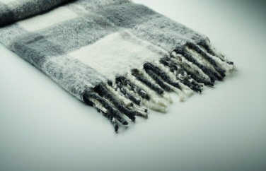 Logo trade advertising products picture of: Chequered mohair blanket