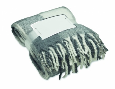Logotrade promotional items photo of: Chequered mohair blanket