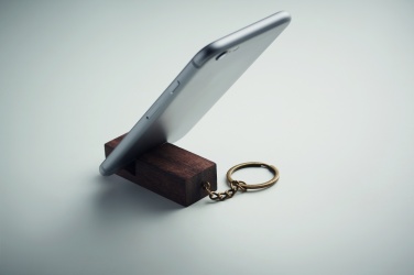 Logotrade promotional product image of: Key ring with phone stand Hyvinkää