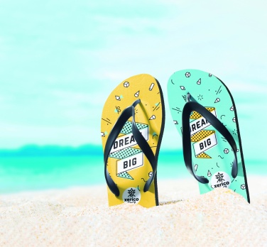 Logotrade corporate gift picture of: Sublimation beach slippers