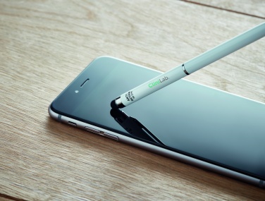 Logo trade promotional gift photo of: Stylus antibacterial pen